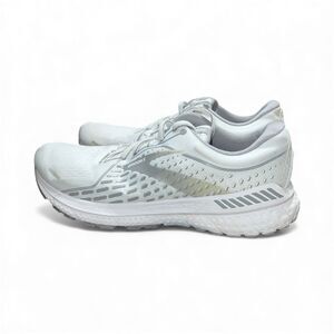 Brooks Adrenaline GTS 20 Women's Size 9D (wide) Running Shoes White Gray